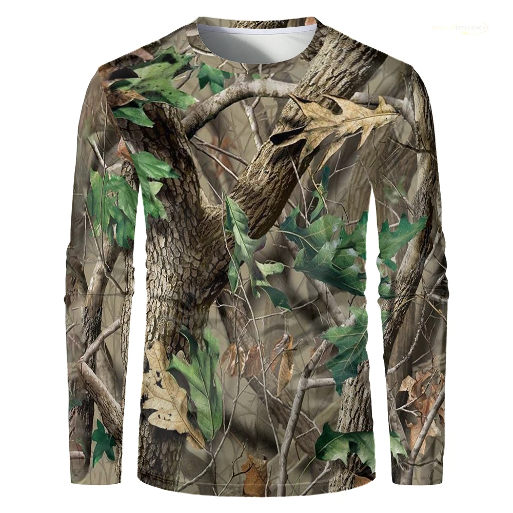 3Dプリントのメンズ長袖シャツ、メンズ迷彩柄ハンティングTシ - Outdoor Hunting Prints のレビューと価格